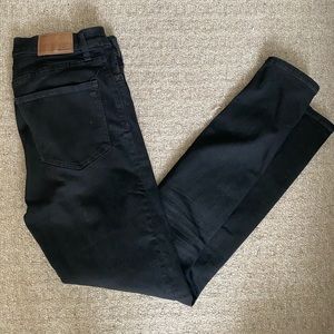 Madewell black denim